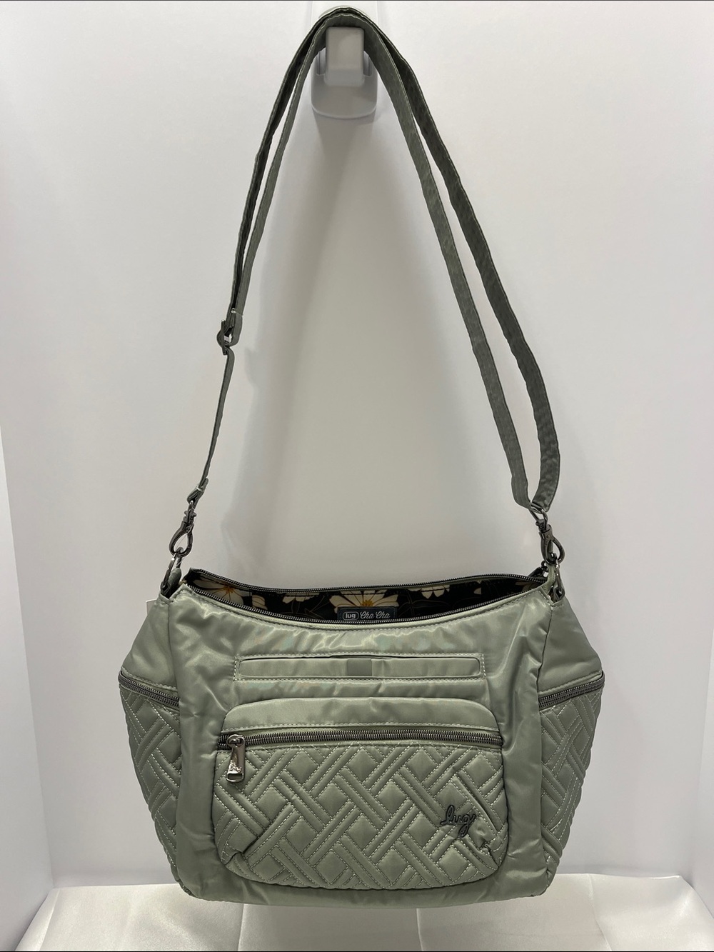 LUG - Cha Cha Crossbody Bag in Sage Green